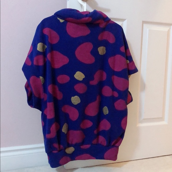 JAPANESE PUFFY OVERSIZED PATTERN TOP - Picture 2 of 5